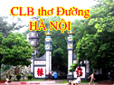 Website của CLB thơ Đường Hà Nội